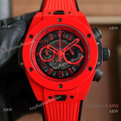 New Models Copy Hublot Big Bang Unico Red Magic Quartz Watches